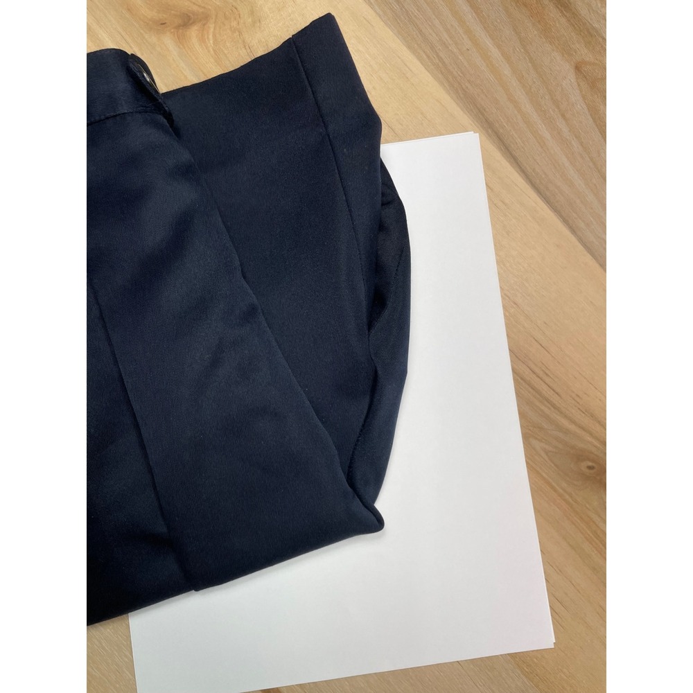 Callaway Golf Nordstrom Navy Blue Pleated Microfiber Shorts Women 12 Made in USA - Picture 5 of 9